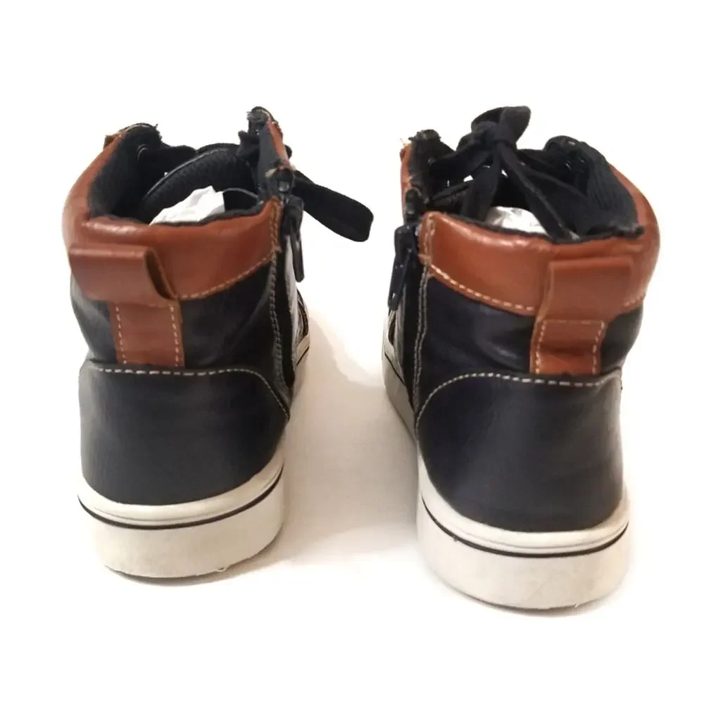 SM New York | Boy's Parker High Top Sneakers